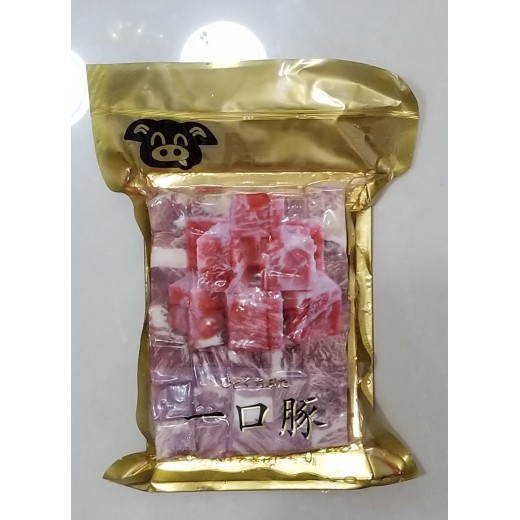 日本一口黑豚肉380G(約35粒)